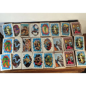 lot of 24 1988 Marvel Comic Images Trading Card Sticker Spiderman